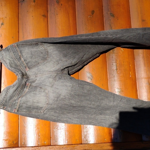 EUC DENIM LAB JEANS ๐ CHARCOAL SLIGHT DISTRESS SZ 34/29 - Picture 3 of 14